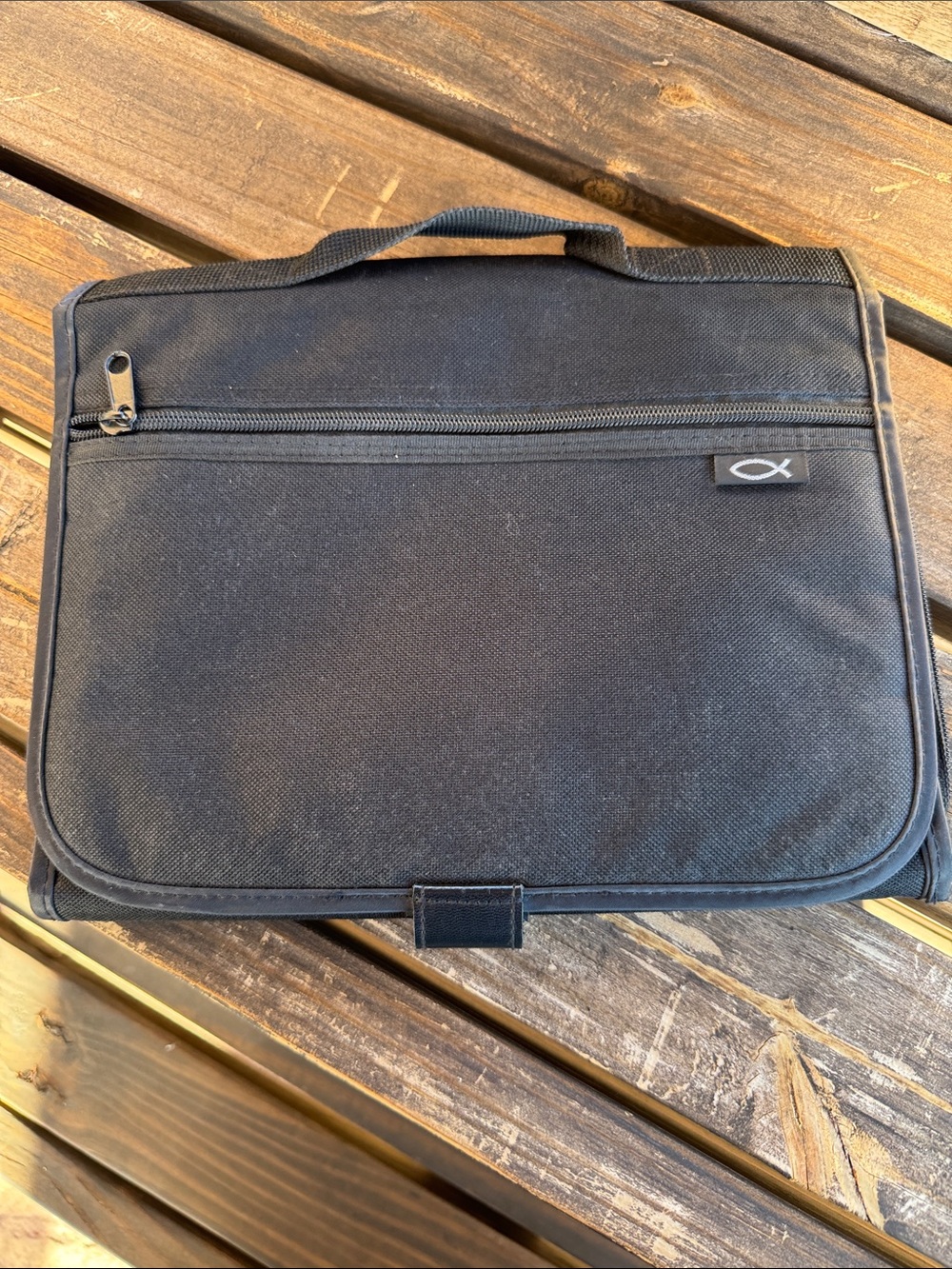 Zondervan Black Bible Cover and Organizer
